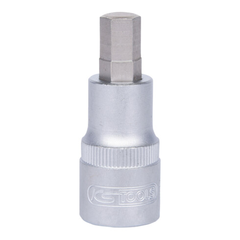 KS Tools Bussola 1/2" per bit a esagono incassato, corta, (pollici)