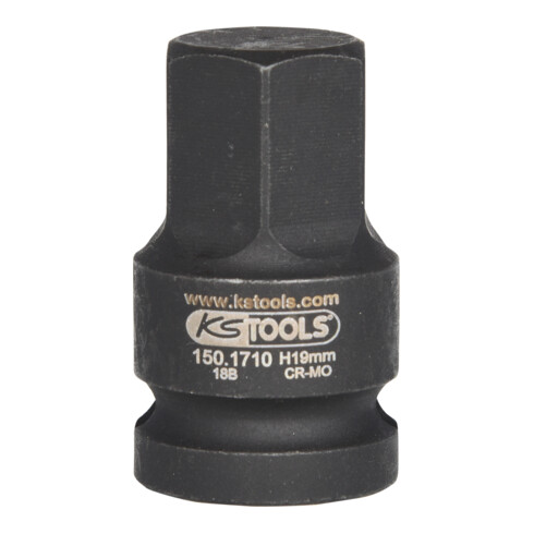 KS Tools Bussola 1/2" per bit per avvitatori ad impulsi a esagono incassato