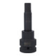 KS Tools Bussola 1" per bit a esagono incassato, per avvitatori ad impulsi, lunga-2