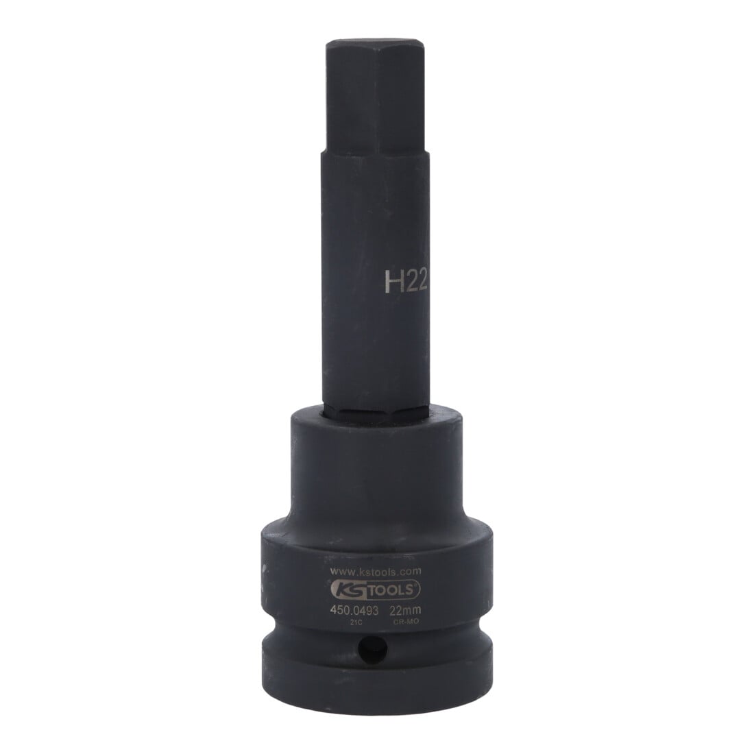 KS Tools Bussola 1" per bit a esagono incassato, per avvitatori ad impulsi, lunga