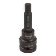 KS Tools Bussola 3/4" per bit a esagono incassato per avvitatori ad impulsi, lunga