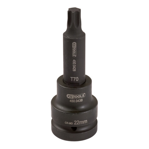 KS Tools Bussola 3/4" per bit TX, per avvitatori ad impulsi, lunga
