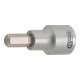 KS Tools Bussola per bit 3/8" per viti ad esagono incassato su pinza freno, 7mm-1