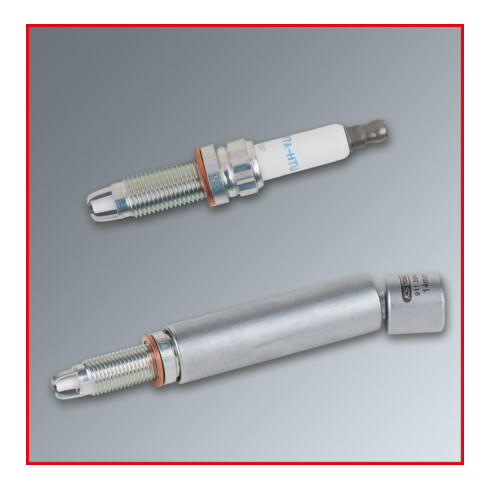 KS Tools Bussola 3/8" per candele per BMW con snodo, 14mm