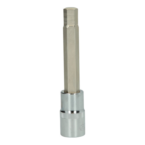 KS Tools Bussola CHROMEplus 1/2" per bit a esagono incassato, lunga, 11mm