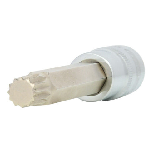 KS Tools Bussola CHROMEplus 1/2" per bit XZN, lunga