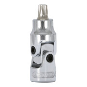 KS Tools Bussola CHROMEplus 1/4" per bit TX con snodo