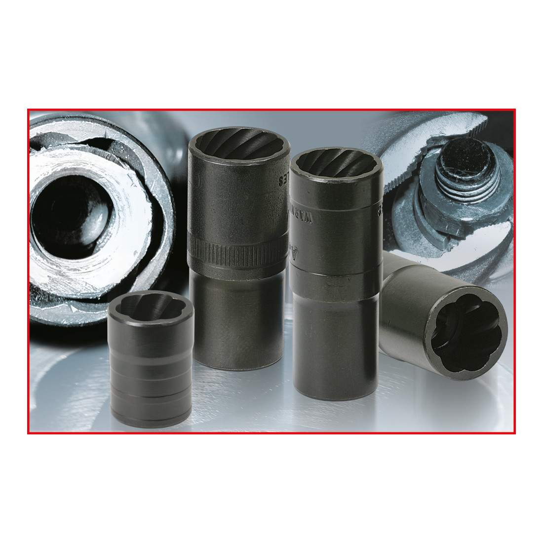 KS Tools Bussola 1/2" con profilo a spirale