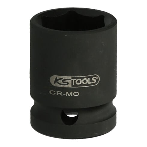 KS Tools Bussola esagonale 1.1/2" per avvitatori ad impulsi, corta, 100mm