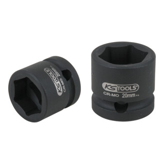KS Tools Bussola esagonale 1/2" per avvitatori ad impulsi, extra corta, 20,0mm