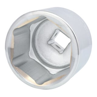 KS Tools Bussola esagonale 1" CLASSIC, corta, 77mm