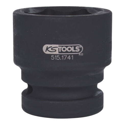 KS Tools Bussola esagonale 1" per avvitatori ad impulsi, corta, 41mm