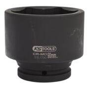 KS Tools Bussola esagonale 1" per avvitatori ad impulsi, corta, 90mm-4