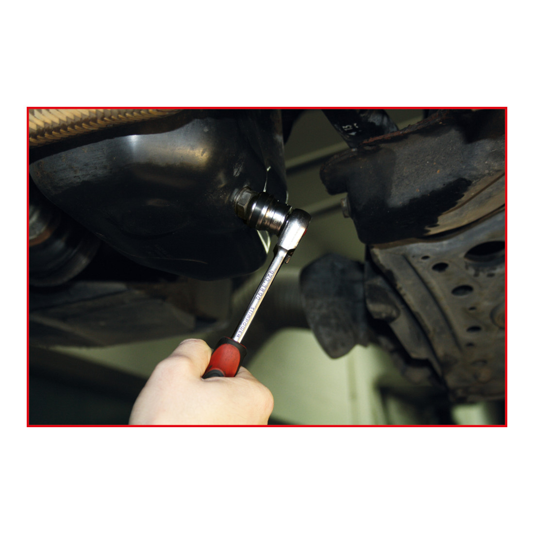 KS Tools Bussola esagonale per olio con magnete