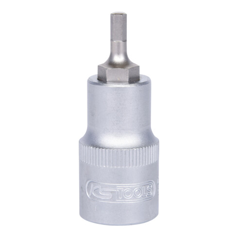 KS Tools Bussola per bit 1/2", a esagono incassato, corta, in mm