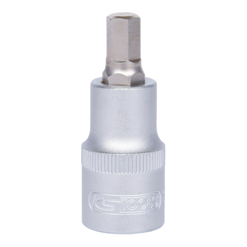 KS Tools Bussola per bit 1/2", a esagono incassato, corta, in mm