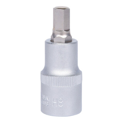 KS Tools Bussola per bit 1/2", a esagono incassato, corta, in mm