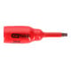 KS Tools Bussola per bit 1/2" con isolamento protettivo per viti TX, T55, corta-1
