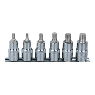 KS Tools Bussola per bit 1/4 "CHROMEplus XZN, 6pz.