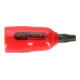 KS Tools Bussola per bit 1/4" con isolamento protettivo per viti Torx, T20-1