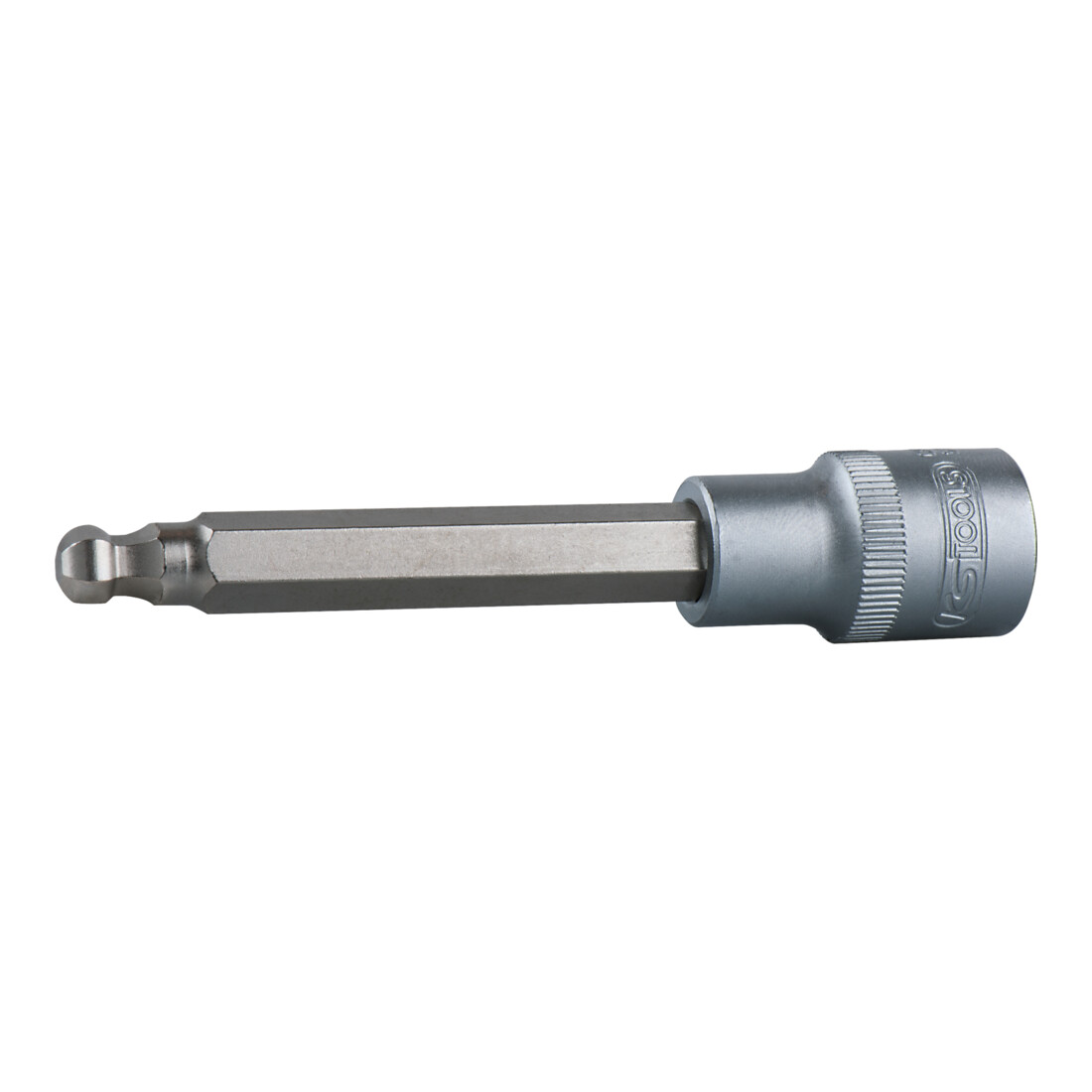 KS Tools Bussola per bit a esagono incassato, con testa sferica, lunga, 6mm, 200mm