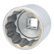 KS Tools Bussola poligonale 1", corta, 70mm-4