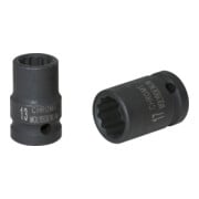 KS Tools Bussola poligonale 3/8" per avvitatori ad impulsi, corta-1