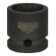 KS Tools Bussola speciale 1/2" con profilo speciale, fosfatata, 30mm-5