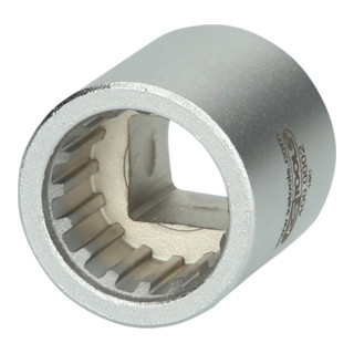 KS Tools Bussola speciale 1/2" con profilo speciale, opaco, 30mm