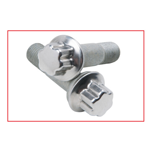 KS Tools Bussola speciale per avvitatore a impulsi per cerchi alluminio Mercedes, lunga, 17mm