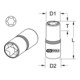 KS Tools Bussola TX-E CHROMEplus 1/4" dado a bussola-3