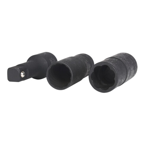 KS Tools Bussole a profilo speciale, 3pz., 17-19mm