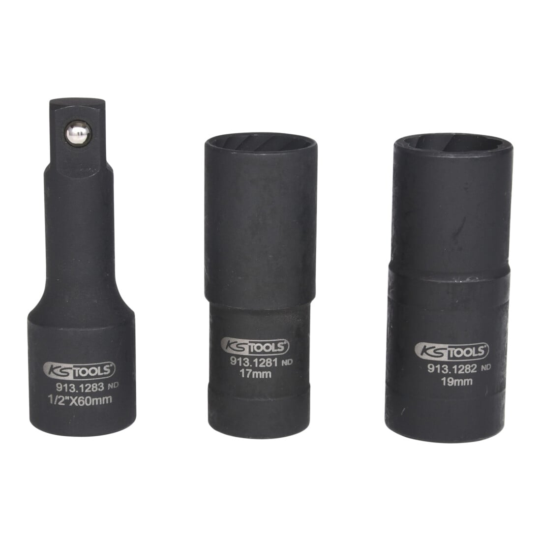 KS Tools Bussole a profilo speciale, 3pz., 17-19mm