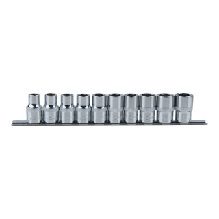 KS Tools Bussole esagonali 1/2" CHROMEplus, 10pz.