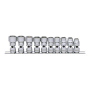 KS Tools Bussole esagonali 3/8" CLASSIC con snodo, 10pz., 10-19mm-1