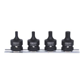 KS Tools Bussole per bit 1/2", corte, 4pz.