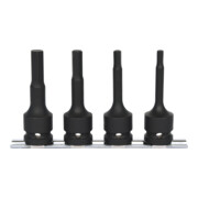 KS Tools Bussole per bit 1/2", lunghe, 4pz.-3