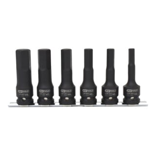 KS Tools Bussole per bit 1/2", lunghe, 6pz.