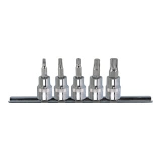 KS Tools Bussole per bit 3/8" CHROMEplus XZN, 5pz. M4-M10