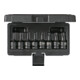KS Tools Bussole per bit TX 1/2" con grande rapporto di leva, 8pz., T30-T80, corte-4