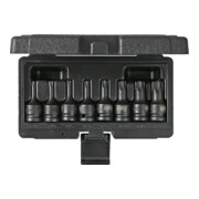 KS Tools Bussole per bit TX 1/2" con grande rapporto di leva, 8pz., T30-T80, corte-4