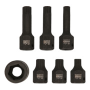 KS Tools Bussole speciali 1/2" multidente, 7pz. M14-M18-4