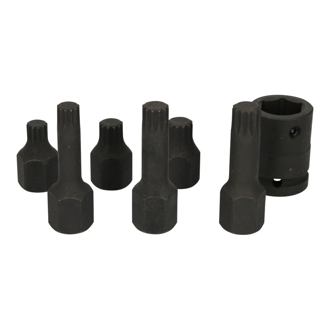 KS Tools Bussole speciali 1/2" multidente, 7pz. M14-M18