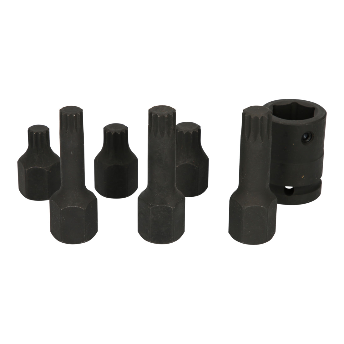 KS Tools Bussole speciali 1/2" multidente, 7pz. M14-M18