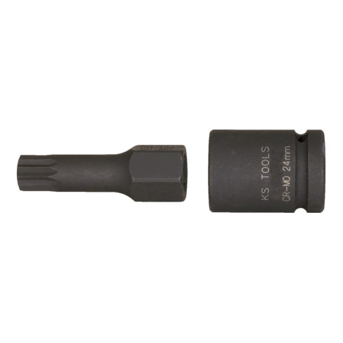 KS Tools Bussole speciali 1/2" multidente, 7pz. M14-M18