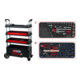 KS Tools BUTLER gereedschapswagen / montagewagen, inklapbaar, neerlaatbaar en afsluitbaar met 175 premium gereedschappen-3