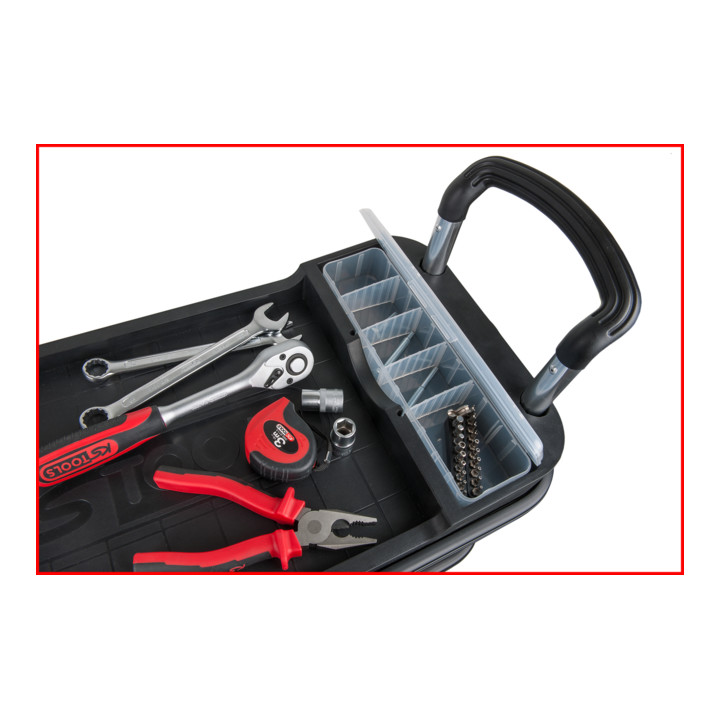 KS Tools BUTLER Servantes d‘atelier / chariot de montage, pliables, escamotables, verrouillable