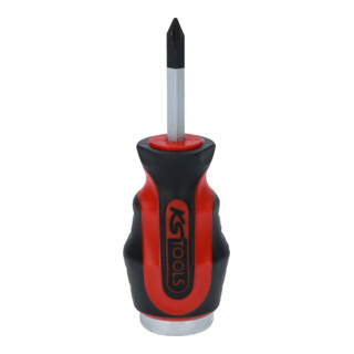 KS Tools Cacciavite a percussione ERGOTORQUEmax, PH1, forma corta