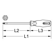 KS Tools Cacciavite ERGOTORQUEplus, TB-4