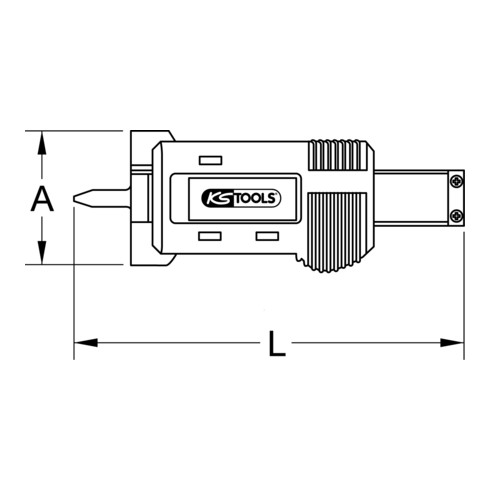 KS Tools Calibro di profondità digitale